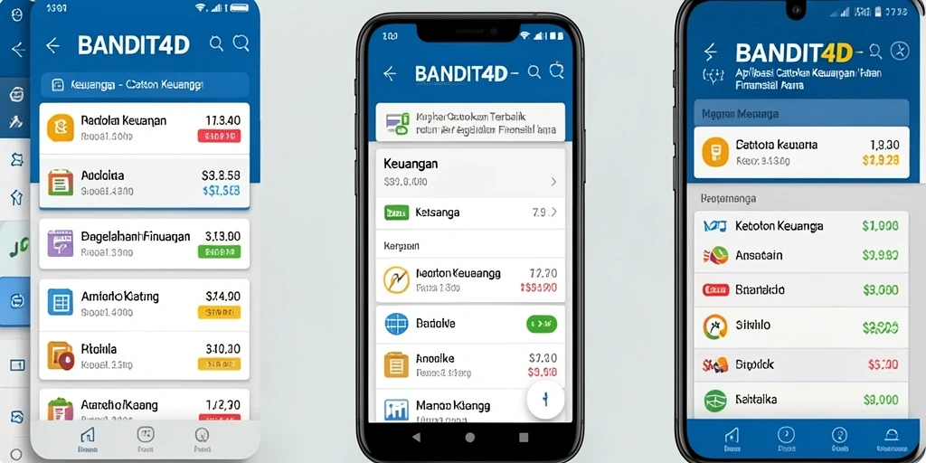 Tampilan antarmuka BANDIT4D yang sederhana dan fungsional.