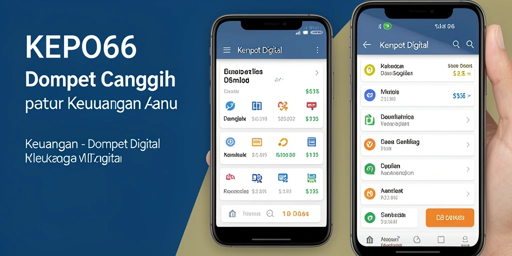 Antarmuka aplikasi KEPO66 yang intuitif dan mudah digunakan.