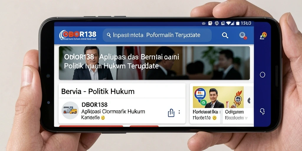 Tampilan antarmuka OBOR138 yang sederhana dan informatif.